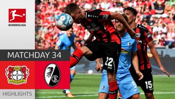 Bayer 04 Leverkusen – SC Freiburg 2-1 | Highlights | Matchday 34 – Bundesliga 2021/22