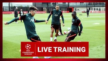 Champions League Training: Liverpool prepare for Real Madrid