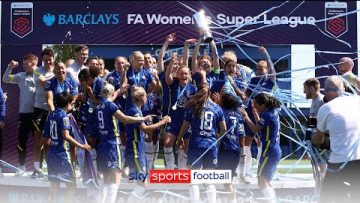 Chelsea Champions TITLE LIFT 🏆 | Chelsea clinch WSL title for a third consecutive season 🙌🔵