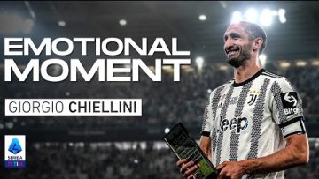 Chiellini’s farewell to Juventus | Juventus-Lazio | Emotional Moment | Serie A 2021/22
