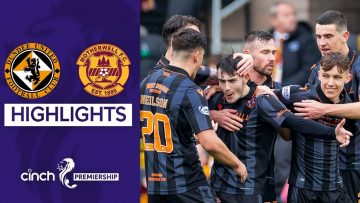 Dundee United 1-0 Motherwell | The Tangerines Boost Their European Hopes | cinch Premiership