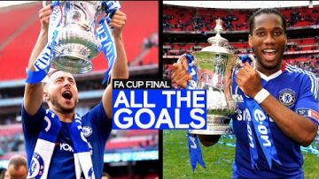 EVERY FA Cup final goal scored by Chelsea! | All the goals