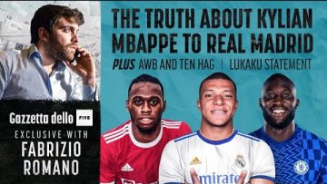 Fabrizio Romano Exclusive: Kylian Mbappe Moving To Real Madrid? | AWB ten Hag | Lukaku Statement