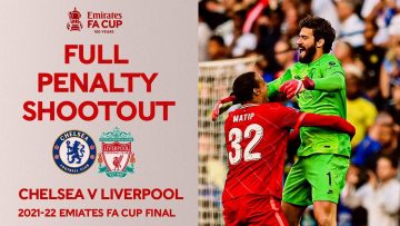 FULL Penalty Shootout & Trophy Lift | Chelsea v Liverpool | Emirates FA Cup Final 21-22