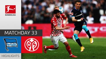 Hertha Berlin – 1. FSV Mainz 05 | 1-2 | Highlights | Matchday 33 – Bundesliga 2021/22