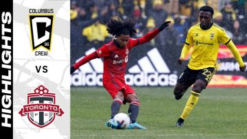 HIGHLIGHTS: Columbus Crew vs. Toronto FC | March 12, 2022