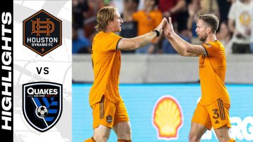 HIGHLIGHTS: Houston Dynamo FC vs. San Jose Earthquakes | April 09, 2022