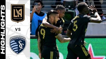 HIGHLIGHTS: Los Angeles Football Club vs. Sporting Kansas City | April 17, 2022