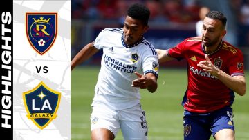 HIGHLIGHTS: Real Salt Lake vs. LA Galaxy | April 30, 2022