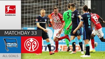 Late Winner! | Hertha Berlin – 1. FSV Mainz 05 1-2 | All Goals | Matchday 33 – Bundesliga 2021/22