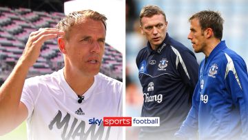 Moyes up there with Fergie, Klopp, Pep & Mourinho! 🙌 | Phil Neville talks MLS, Beckham & Man Utd