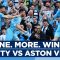 One win for the Premier League. | Man City vs Aston Villa | Premier League