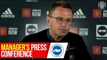 Pre-Match Press Conference 🎙 | Brighton v Manchester United | Premier League