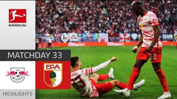 RB Leipzig – FC Augsburg 4-0 | Highlights | Matchday 33 – Bundesliga 2021/22