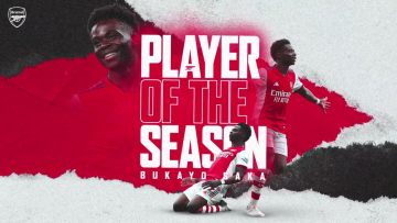 Bukayo Saka is your Arsenal 2021/22 Player of the Season!