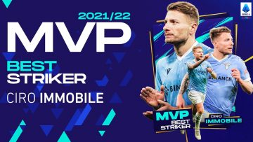 Ciro Immobile is the best striker of the 2021/22 season | Serie A 2021/22