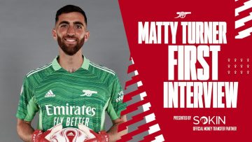 Its a dream come true! | Welcome to The Arsenal, Matty Turner | First Interview