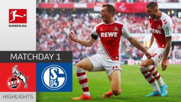 1. FC Köln – FC Schalke 04 3-1 | Highlights | Matchday 1 – Bundesliga 2022/23