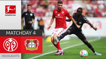 1. FSV Mainz 05 – Bayer 04 Leverkusen 0-3 | Highlights | Matchday 4 – Bundesliga 2022/23