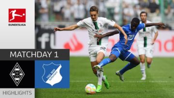 Borussia Mgladbach – TSG Hoffenheim 3-1 | Highlights | Matchday 1 – Bundesliga 2022/23