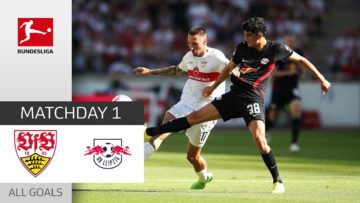 Draw in Stuttgart | VfB Stuttgart – RB Leipzig 1-1 | All Goals | Matchday 1 – Bundesliga 2022/23