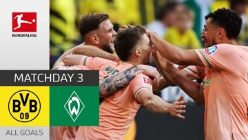 Extra-Time-Drama! | Borussia Dortmund – Werder Bremen 2-3 | All Goals | MD 3 – Bundesliga 2022/23