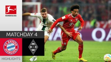 FC Bayern München – Borussia Mgladbach 1-1 | Highlights | Matchday 4 – Bundesliga 202
