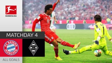 Incredibly Strong Sommer Denies Bayern Win | FC Bayern München – Mgladbach 1-1 | All Goals | MD 4