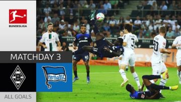 Pléa to the winning goal! | Borussia Mgladbach – Hertha Berlin 1-0 | All Goals | MD 3 – BL 22/23