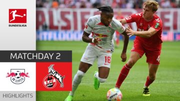 RB Leipzig – 1. FC Köln 2-2 | Highlights | Matchday 2 – Bundesliga 2022/23