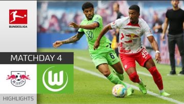 RB Leipzig – VfL Wolfsburg 2-0 | Highlights | Matchday 4 – Bundesliga 2022/23