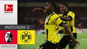 SC Freiburg – Borussia Dortmund 1-3 | Highlights | Matchday 2 – Bundesliga 2022/23