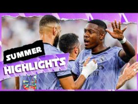 THE BEST GOALS & PLAYS of Real Madrids USA summer tour