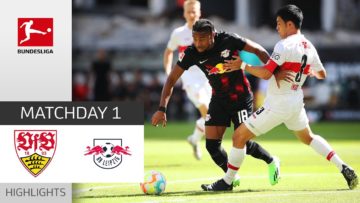 VfB Stuttgart – RB Leipzig 1-1 | Highlights | Matchday 1 – Bundesliga 2022/23