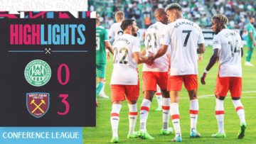 Viborg FF 0-3 West Ham | Hammers Ease Through To Group Stage | Europa Conference League Highlights