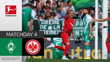 Werder Bremen – Eintracht Frankfurt 3-4 | Highlights | Matchday 4 – Bundesliga 2022/23