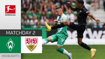 Werder Bremen – VfB Stuttgart 2-2 | Highlights | Matchday 2 – Bundesliga 2022/23