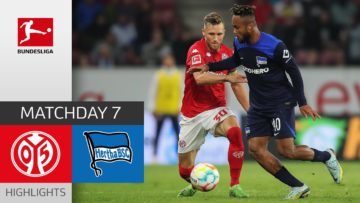 1. FSV Mainz 05 – Hertha Berlin 1-1 | Highlights | Matchday 7 – Bundesliga 2022/23