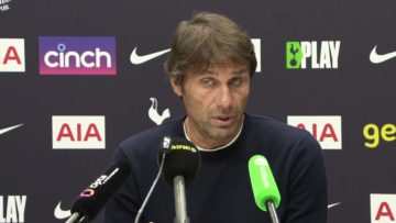 Antonio Conte � Tottenham v Leicester � pre match press conference