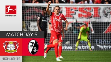 Bayer 04 Leverkusen – SC Freiburg 2-3 | Highlights | Matchday 5 – Bundesliga 2022/23