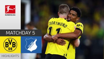 Borussia Dortmund – TSG Hoffenheim 1-0 | Highlights | Matchday 5 – Bundesliga 2022/23