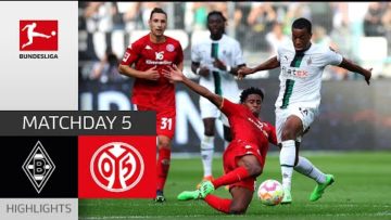 Borussia Mgladbach – 1. FSV Mainz 05 0-1 | Highlights | Matchday 5 – Bundesliga 2022/23
