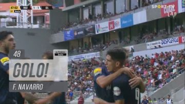Goal | Golo F. Navarro: Marítimo 1-(1) Gil Vicente (Liga 22/23 #6)