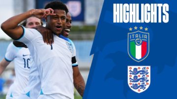 Italy U21 0-2 England U21 | Brewsters First Half Brace Seals Young Lions Win! | Highlights