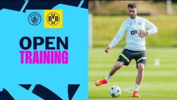 OPEN TRAINING! | Man City v Borussia Dortmund | Champions League