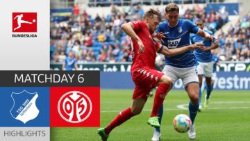 TSG Hoffenheim – 1. FSV Mainz 05 4-1 | Highlights | Matchday 6 – Bundesliga 2022/23