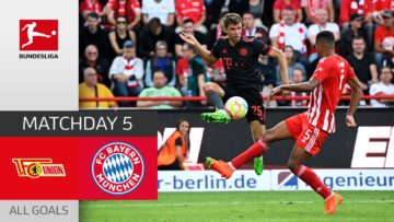 Union fights off a draw! | Union Berlin – FC Bayern 1-1 | All Goals | MD 5 – Bundesliga – 22/23