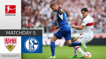 VfB Stuttgart – FC Schalke 04 1-1 | Highlights | Matchday 5 – Bundesliga 2022/23