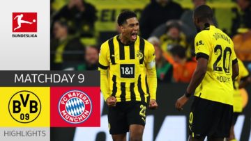 Borussia Dortmund – FC Bayern München 2-2 | Highlights | Matchday 9 – Bundesliga 2022/23