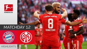 FC Bayern München – 1. FSV Mainz 05 6-2 | Highlights | Matchday 12 – Bundesliga 2022/23